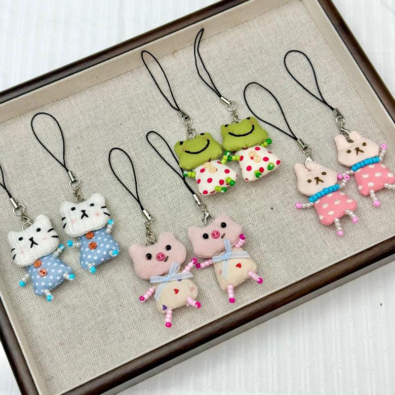 S Cute Frog Pig Cat Pendant Ke - Women'S Young Bags recension och pris